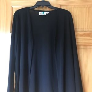 Kathie Lee Vintage Black Cardigan